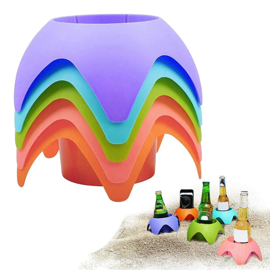 Multi-Functional Sand Cup Holder